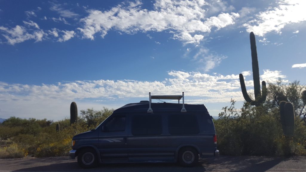 vanlife desert